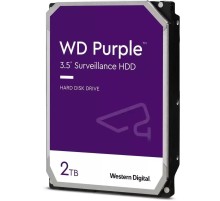 Жесткий диск/ HDD WD SATA3 1TB Purple Video 5400 RPM 64Mb 1 year warranty