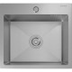 Кухонная мойка GRANFEST 4844 inox 1 чаша 435*340*205, монтаж: врезной, материал: нержавеющая сталь, цвет: нержавеющая сталь