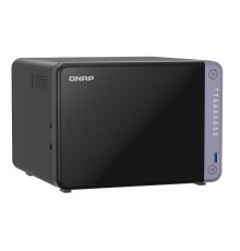 Сетевое хранилище без дисков/ SMB QNAP TS-632X-4G 6-bay 3.5" desktop NAS, AL524 4C 2.0GHz, 4GB DDR4 RAM (max 16GB), 2 x 10GbE SFP+, 2 x 2.5GbE, 1 x PCIe Gen3, 2 x USB 3.2 Gen1