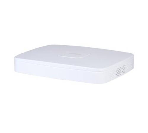 Видеорегистратор DAHUA 8-канальный IP-видеорегистратор с PoE, 4K и H.265+ Входящий поток до 160Мбит/с; сжатие: H.265+, H.265, H.264+, H.264; разрешение записи до 12Мп; накопители: 1 SATA III до 20Тбайт; воспроизведени Видеорегистратор DAHUA 8-канальный IP-видеорегистратор с PoE, 4K и H.265+ Входящий поток до 160Мбит/с; сжатие: H.265+, H.265, H.264+, H.264; разрешение записи до 12Мп; накопители: 1 SATA III до 20Тбайт; воспроизведени