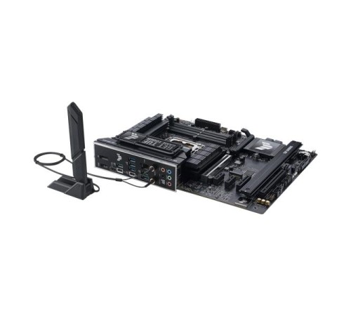 Материнская плата ASUS TUF GAMING Z890-PLUS WIFI, LGA1851, Z890, 4*DDR5, 4*SATA, 4*M.2, 6*USB 3.2, Type-C, 2*PCIx16, 1*PCIx4, 2*PCIx1,  Thunderbolt™ 4, HDMI+DP, ATX; 90MB1IQ0-M0EAY0
