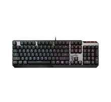 Клавиатура Gaming Keyboard MSI VIGOR GK50 LOW PROFILE, Wired, Mechanical, with Kailh Low Profile Tactile Keys, Floating Key Design, RGB, Black