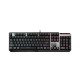 Клавиатура Gaming Keyboard MSI VIGOR GK50 LOW PROFILE, Wired, Mechanical, with Kailh Low Profile Tactile Keys, Floating Key Design, RGB, Black