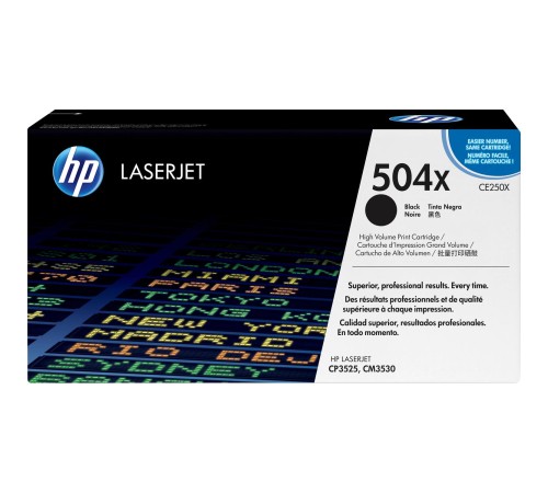 Тонер-картридж/ HP Color LaserJet CE250X Black Print Cartridge