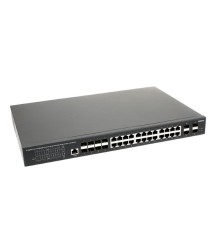 PoE Коммутатор OSNOVO SW-32G4X-3L Управляемый L3 PoE коммутатор Gigabit Ethernet на 16xGE RJ-45 c PoE + 8xGE Combo (RJ-45 + SFP) + 4x1G/10G SFP+ Uplink. Порты: 16 x GE (10/100/1000 Base-T) с поддержкой PoE (IEEE 802