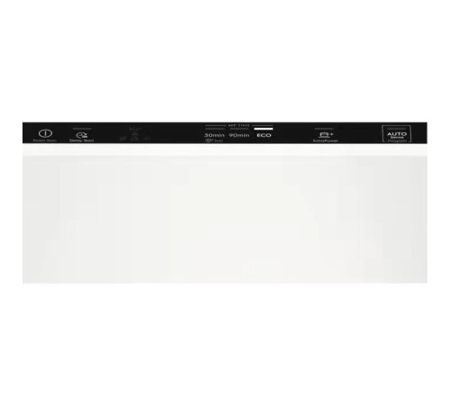 Встраиваемая посудомоечная машина ELECTROLUX/ Встраиваемая узкая посудомоечная машина, без фасада, загрузка на 10 комплектов посуды, сенсорное управление, 6 программ, 44.6x55x82 см, черный цвет, сушка: с открыванием дверцы, индикация на полу: луч