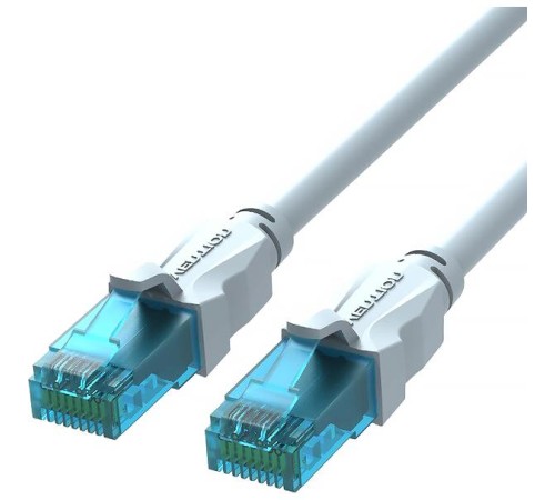 Патч-корд Vention прямой UTP cat.5е, RJ45 - 2м. Серый