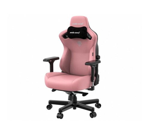 Кресло игровое Anda Seat Kaiser 3, цвет розовый, размер L (120кг), материал ПВХ (модель AD12) Кресло игровое Anda Seat Kaiser 3, цвет розовый, размер L (120кг), материал ПВХ (модель AD12)