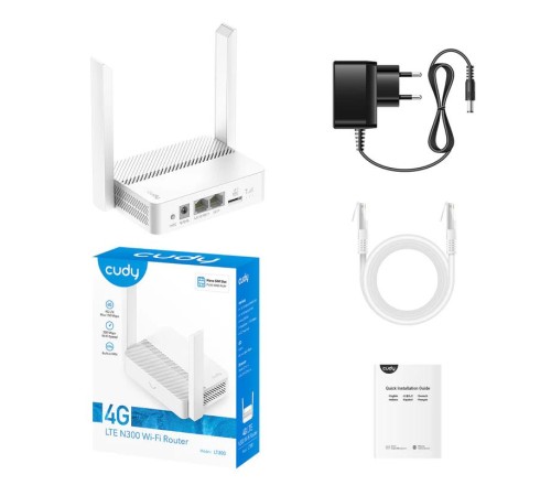 Маршрутизатор/ N300 Wi-Fi 4G LTE Cat4 Router Маршрутизатор/ N300 Wi-Fi 4G LTE Cat4 Router