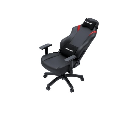 Кресло игровое Anda Seat Luna series цвет черный с красными вставками, размер L (110кг), материал ПВХ (модель AD18) Кресло игровое Anda Seat Luna series цвет черный с красными вставками, размер L (110кг), материал ПВХ (модель AD18)