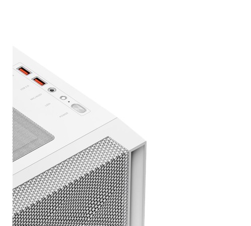 Корпус без блока питания/ Case PCCooler C3D510 WH ARGB, Midi-Tower, TG, Mesh, 3x120mm ARGB, 2xUSB-A 3.0, E-ATX, ATX, mATX, mITX White Корпус без блока питания/ Case PCCooler C3D510 WH ARGB, Midi-Tower, TG, Mesh, 3x120mm ARGB, 2xUSB-A 3.0, E-ATX, ATX, mATX, mITX White