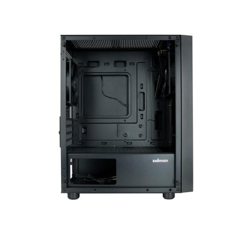 Корпус ZALMAN T3 PLUS, MATX, BLACK, WINDOW, 2x3.5", 3x2.5", 1xUSB2.0, 1xUSB3.0, FRONT 1x120mm, REAR 1x120mm