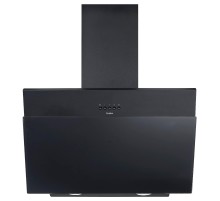 Наклонная вытяжка Evelux наклонная вытяжка,  60 см, механический контроль, черные кнопки,3 скорости работы, производительность 900 м3/ч, LED освещение, черный, металл, стекло,595х294x360 мм