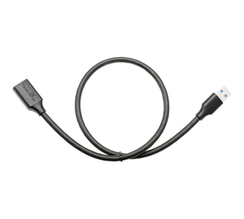 Кабель/ Кабель удлинительный USB3.0 Am-Af 0.5m Telecom черный (TUS708-0.5M)