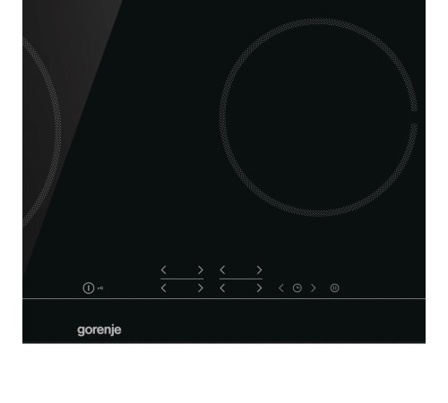 Встраиваемая варочная панель GORENJE/ Стеклокерамическая варочная панель, Цвет: Черный,Без рамки, Сенсорное управление, Таймер, Защитная блокировка от детей, Габаритные размеры (вхшхг): 5,4 × 59,5 × 52 см, Вес (брутто/нетто): 8,2 / 7,7 кг