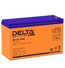 Аккумуляторная батарея DELTA BATTERY HR 12-34 W (12 В / 9 Ач)