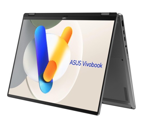 Ноутбук/ ASUS TP3607SH-RJ043W flip 16"(2880x1800 OLED)/Touch/Intel Core Ultra 7 258V(3.7Ghz)/32768Mb/1024PCISSDGb/noDVD/Ext:nVidia GeForce RTX 5050(8192Mb)/Cam/BT/WiFi/63WHr/war 1y/1.85kg/Matte Gray/Win11Home + стилус