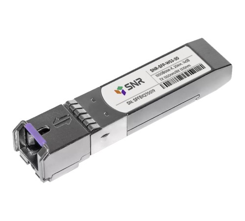 Модуль/ Модуль SFP WDM, дальность до 20км (14dB), 1550нм Модуль/ Модуль SFP WDM, дальность до 20км (14dB), 1550нм
