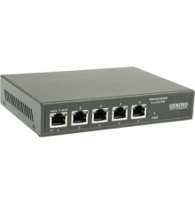 Коммутатор/ OSNOVO PoE коммутатор 2.5G Ethernet на 5 RJ45 портов. Порты: 1 x 2.5G (10/100/1000/2500Base-TX) с PoE (до 60W, A+B) + 3 x 2.5G (10/100/1000/2500Base-TX) с PoE (до 30W), 1 x 2.5G