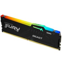 Оперативная память Kingston 16GB 6000MT/s DDR5 CL30 DIMM FURY Beast RGB XMP