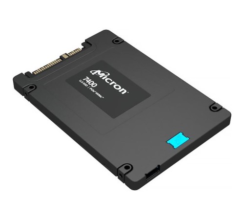 Твердотельный накопитель/ Micron SSD 7400 PRO, 3840GB, U.3(2.5" 7mm), NVMe, PCIe 4.0 x4, 3D TLC, R/W 6600/3500MB/s, IOPs 800 000/150 000, TBW 7000, DWPD 1 (12 мес.) Твердотельный накопитель/ Micron SSD 7400 PRO, 3840GB, U.3(2.5" 7mm), NVMe, PCIe 4.0 x4, 3D TLC, R/W 6600/3500MB/s, IOPs 800 000/150 000, TBW 7000, DWPD 1 (12 мес.)