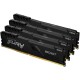 Память оперативная/ Kingston 128GB 3600MT/s DDR4 CL18 DIMM (Kit of 4) FURY Beast Black