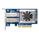 Сетевая карта/ QNAP QXG-25G2SF-E810 Dual Port 25Gbps/10Gbps SFP28 PCIe Gen4 x8
