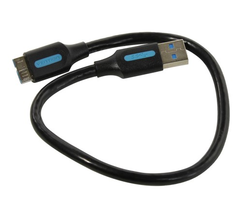 Кабель Vention USB 3.0 AM/micro B - 0,25м.