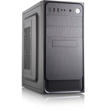 Корпус с блоком питания 450Вт./ Case Forza mATX, 450W, 2xUSB3.0, Black, w/o FAN, 12 cm fan PSU, power cord