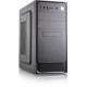 Корпус с блоком питания 450Вт./ Case Forza mATX, 450W, 2xUSB3.0, Black, w/o FAN, 12 cm fan PSU, power cord