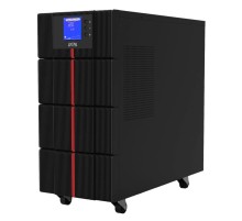Источник бесперебойного питания Powercom MACAN, On-Line, 10000VA / 10000W, Tower, IEC, LCD, Serial+USB, SmartSlot, подкл. доп. батарей (Вскрытая упаковка)