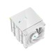 Кулер для процессора DEEPCOOL AK620 DIGITAL WH LGA20XX/1700/1200/115X/AM5/AM4 (8шт/кор, TDP 260W, PWM, DUAL Fan 120mm, 6 тепл. трубок, ARGB, белый) RET (R-AK620-WHADMN-G)