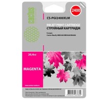 -/ Картридж струйный Cactus CS-PGI2400XLM пурпурный (20.4мл) для Canon MAXIFY iB4040/ МВ5040/ МВ5340
