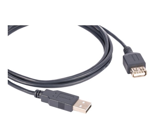 Кабель USB-A 2.0 вилка-розетка, 3 м