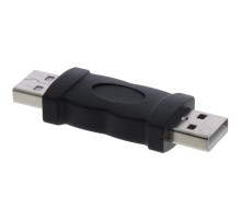 Адаптер-соединитель USB 2.0 , AM/AM, GCR, пакет, GC-UAM2AM