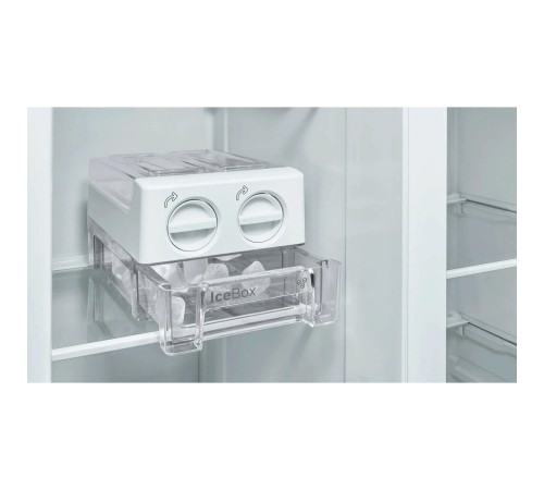 Холодильник BOSCH Холодильник типа side-by-side ,Serie   4, Full NoFrost, 178,7.6x90,8x70,7 см, LED освещение, Ящик для овощей и фруктов MultiBox, класс энергопотребления А++, полезный объём 560 (371/189) л, раздельная регулировка температуры с точностью