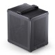 Корпус без блока питания/ Case JONSBO C6-ITX, Micro-Tower, no fan, 1xUSB-A 3.0 + 1xUSB-C 3.1, mDTX, mITX Black