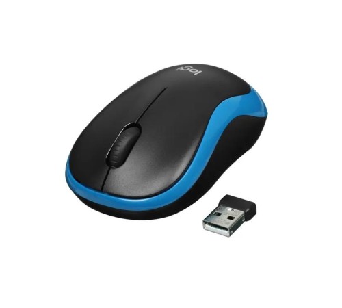 Мышь/ Logitech Wireless  Mouse M185 Blue