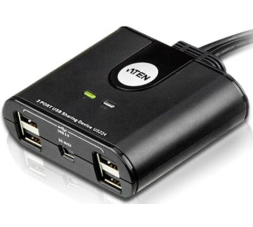 Переключатель, электрон., USB, 2 User > 2 устройства + клавиатура + мышь, 2 USB A-тип > 4 USB A-тип, Male > Female, со встроен. шнурами 2х1.2м., (USB 2.0)/ 2 PORT USB PERIPHERAL SWITCH. Переключатель, электрон., USB, 2 User > 2 устройства + клавиатура + мышь, 2 USB A-тип > 4 USB A-тип, Male > Female, со встроен. шнурами 2х1.2м., (USB 2.0)/ 2 PORT USB PERIPHERAL SWITCH.