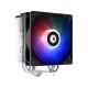 Кулер для процессора ID-COOLING SE-214-XT LGA1700/1200/115X/AM4 (16шт/кор, TDP 180W, PWM, 4 тепл.трубки прямого контакта, FAN 120mm, Dynamic Multi-Color LED) RET