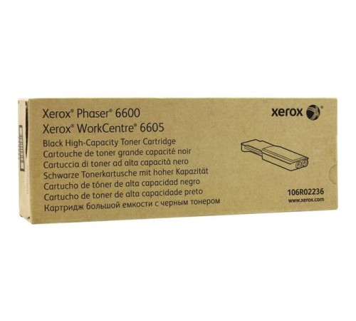 Тонер-картридж черный (8K) Phaser 6600/WC 6605 Тонер-картридж черный (8K) Phaser 6600/WC 6605
