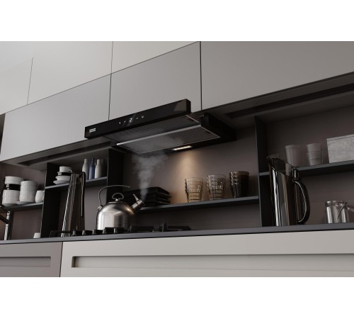 Вытяжка Franke/ Best, Вытяжка TOUCH BK 60, 60см, 750 м3/ч, сенсорное управление, LED освещение, Угольный фильтр Ф-07 (приобретается отдельно), цвет: нержавеющая сталь, лицевая планка: черное стекло Вытяжка Franke/ Best, Вытяжка TOUCH BK 60, 60см, 750 м3/ч, сенсорное управление, LED освещение, Угольный фильтр Ф-07 (приобретается отдельно), цвет: нержавеющая сталь, лицевая планка: черное стекло