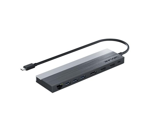 док-станция Docking Station WAVLINK USB-C Triple Display /85W PowerDelivery/2xUSB3.0/2xUSB2.0/1xUSB C/1xDP/2xHDMI/1xGigabit LAN/1xAudio In/Out/1xSD/Micro SD CardReader док-станция Docking Station WAVLINK USB-C Triple Display /85W PowerDelivery/2xUSB3.0/2xUSB2.0/1xUSB C/1xDP/2xHDMI/1xGigabit LAN/1xAudio In/Out/1xSD/Micro SD CardReader