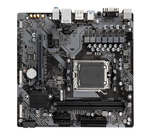 Материнская плата/ MB GIGABYTE AMD B650 sAM5, 2xDDR5(96GB), D-SUB/HDMI 2.1/DP, 1xPCIe 4.0x16, 1xPCIe 3.0, 1xLAN, 4xSATA 6Gb/s, 1xM.2, 2xUSB 3.2, 4xUSB 2.0, 1xPS/2, mATX Материнская плата/ MB GIGABYTE AMD B650 sAM5, 2xDDR5(96GB), D-SUB/HDMI 2.1/DP, 1xPCIe 4.0x16, 1xPCIe 3.0, 1xLAN, 4xSATA 6Gb/s, 1xM.2, 2xUSB 3.2, 4xUSB 2.0, 1xPS/2, mATX