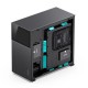 Корпус без блока питания/ Case JONSBO D41 MESH SCREEN, Midi-Tower, TG, no fan, 1xUSB-A 3.2 + 1xUSB-C 3.2, ATX, mATX Black