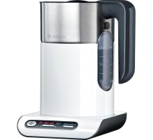 Чайник BOSCH/ РОЗНИЧНЫЙ ЭКСКЛЮЗИВ!! Styline Чайник белый, 2400Вт, нерж сталь/пластик