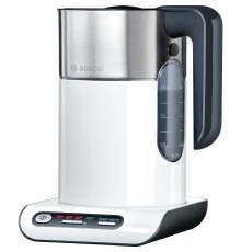 Чайник BOSCH/ РОЗНИЧНЫЙ ЭКСКЛЮЗИВ!! Styline Чайник белый, 2400Вт, нерж сталь/пластик