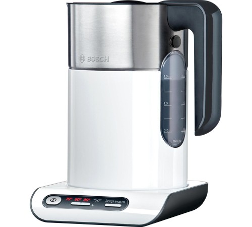 Чайник BOSCH/ РОЗНИЧНЫЙ ЭКСКЛЮЗИВ!! Styline Чайник белый, 2400Вт, нерж сталь/пластик Чайник BOSCH/ РОЗНИЧНЫЙ ЭКСКЛЮЗИВ!! Styline Чайник белый, 2400Вт, нерж сталь/пластик