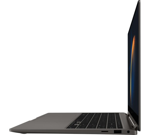 ноутбук/ Samsung Galaxy Book3 360 13.3"(1920x1080 AMOLED)/Touch/Intel Core i7 1355U(1.7Ghz)/16384Mb/512PCISSDGb/noDVD/Int:Intel Iris Xe Graphics/Cam/BT/WiFi/61.1WHr/war 1y/1.16kg/Graphite/Win11Home ENG kbd ноутбук/ Samsung Galaxy Book3 360 13.3"(1920x1080 AMOLED)/Touch/Intel Core i7 1355U(1.7Ghz)/16384Mb/512PCISSDGb/noDVD/Int:Intel Iris Xe Graphics/Cam/BT/WiFi/61.1WHr/war 1y/1.16kg/Graphite/Win11Home ENG kbd