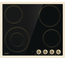 Встраиваемые электрические панели GORENJE/ Электрическая,  Стеклокерамическая варочная панель, Цвет: Слоновая кость, Стеклокерамическая варочная панель, Рамка, Габаритные размеры (вхшхг): 9 ? 59,5 ? 51 см, Вес (брутто/нетто): 8,2 / 7,7 кг